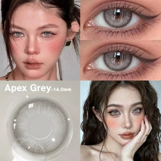 【ซื้อ2คู่ลด฿10,แถม ลิปสติก+อายไลเนอร์💋】Midroo เลนส์สายฝอ เหมาะกับเมื่อแต่งหน้า Brown/Grey/Green-14.0/14.2MM รายเดือน
