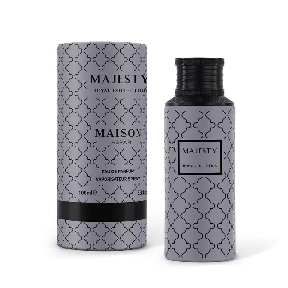 Majesty - Maison Asrar โคลน Tygar น้ำหอมผู้ชาย ชนิด EDP (ขนาด 100 ml.) น้ำหอมอาหรับ น้ำหอมดูไบ