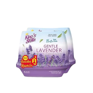 [1 แถม 1] King's Stella (คิงส์สเตลล่า) Into Nature Gel เจล น้ำหอมปรับอากาศ หอมยาวนาน 30 วัน 180g