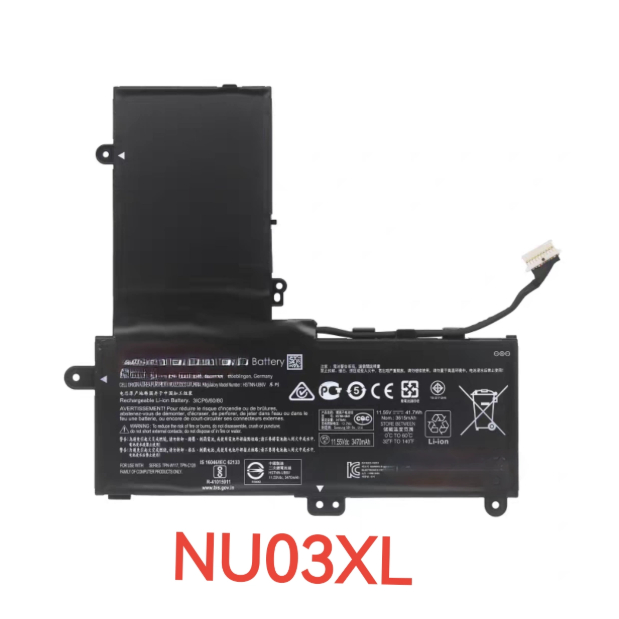 ✩ใหม่เข้ากันไ HP NU03XL X360 11-U 11-AB HSTNN-UB6V 11-U000 HSTNN-UB6V TPN-W117 TPN-C128 843536-541 8