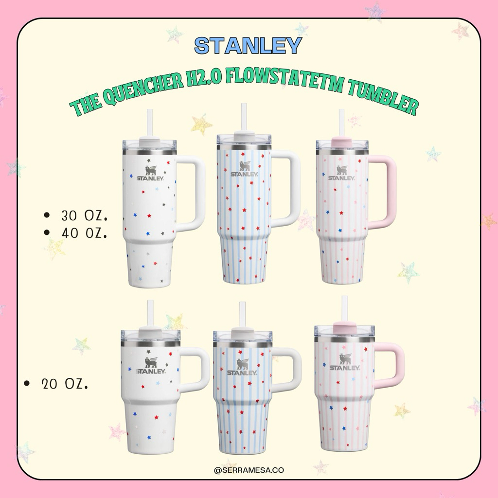 พร้อมส่งจากไทย🌟 stanley new collection 🇺🇸  น่ารักมากๆรุ่นใหม่ล่าสุด ของแท้ 100%
