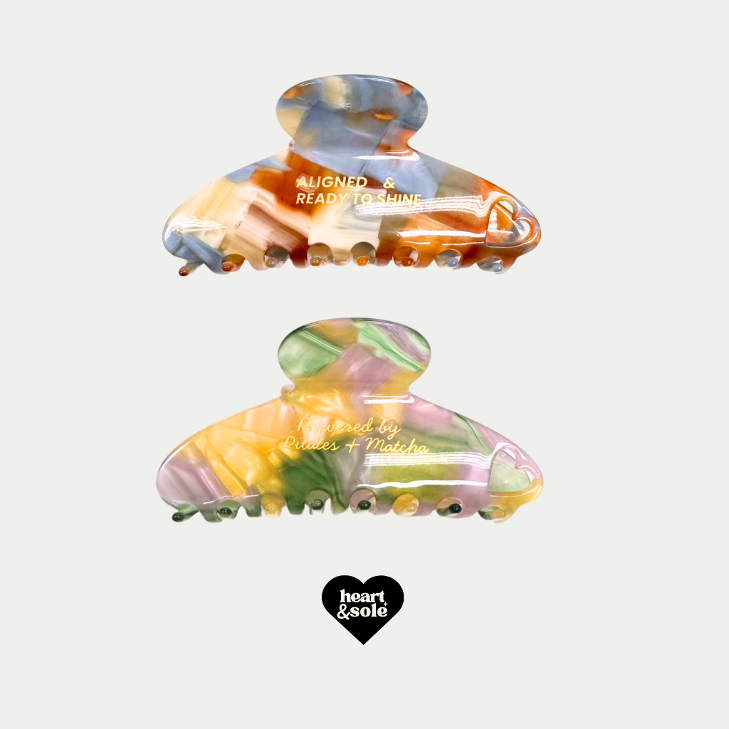 heart&sole กิ๊บหนีบผม Wellness Hair Claw Clip | Neutral Aesthetic
