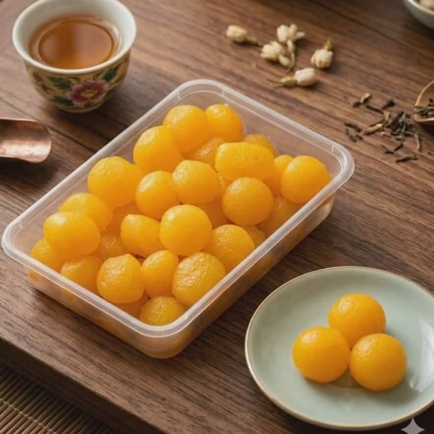 ขนมทองหยอด100เม็ด ราคา110บาท
