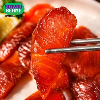 Seayou Seame ม่อนหนึบ แซลม่อนหนึบ รสดั้งเดิมต้นตำหรับ Chewy Salmon