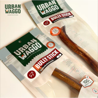 Bully Stick ตัวเดียวอันเดียววัวอบแห้ง จู๋วัว ขนมขัดฟัน ขนมสุนัข ขนมน้องหมา Urban Waggo