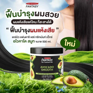 (แพ็คคู่) แคร์บิว แฟนตาซี แฮร์ ทรีทเม้นท์ แว็กซ์ บำรุงผม Carebeau Fantasy Hair Treatment Wax 250/500 ml.