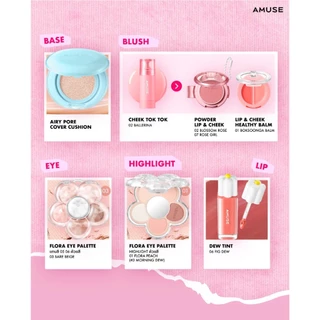 AMUSE Flora Eye Palette ฟลอรา อาย พาเลตต์ อายแชโดว์ พาเลทตา