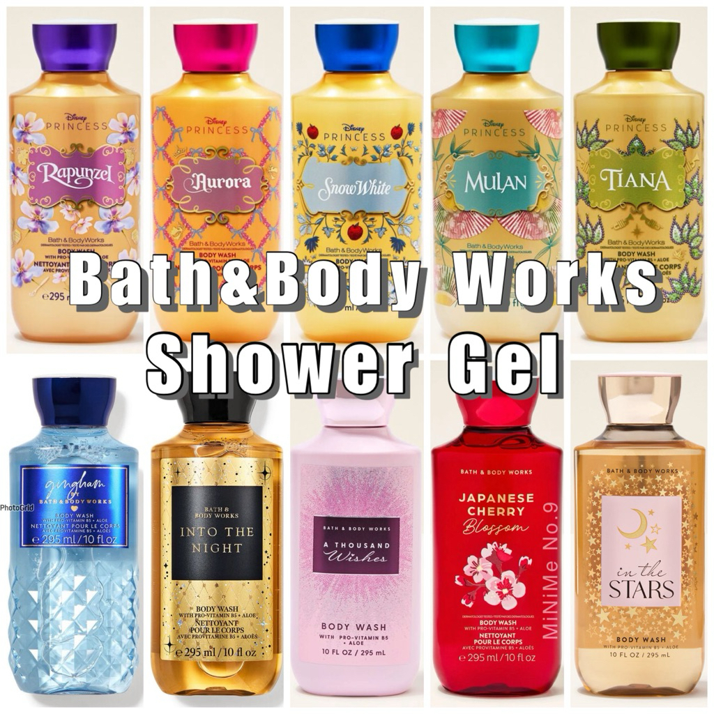 (แท้) เจลอาบน้ำผสมน้ำหอม ขวดใหญ่ 295mL. Bath and Body Works Shower Gel