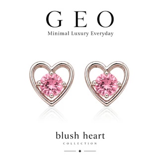 GEO ต่างหูแม่เหล็ก ไม่ต้องเจาะ Blush Collection | Crown / Heart / Classic | Hypoallergenic Nickel Free
