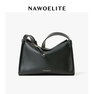 NAWOELITE FUFU Bag Crossbody Bag กระเป๋าแฟชั่นสุภาพสตรีกระเป๋าสะพายข้าง PU เกรดดี ความจุขนาดใหญ่