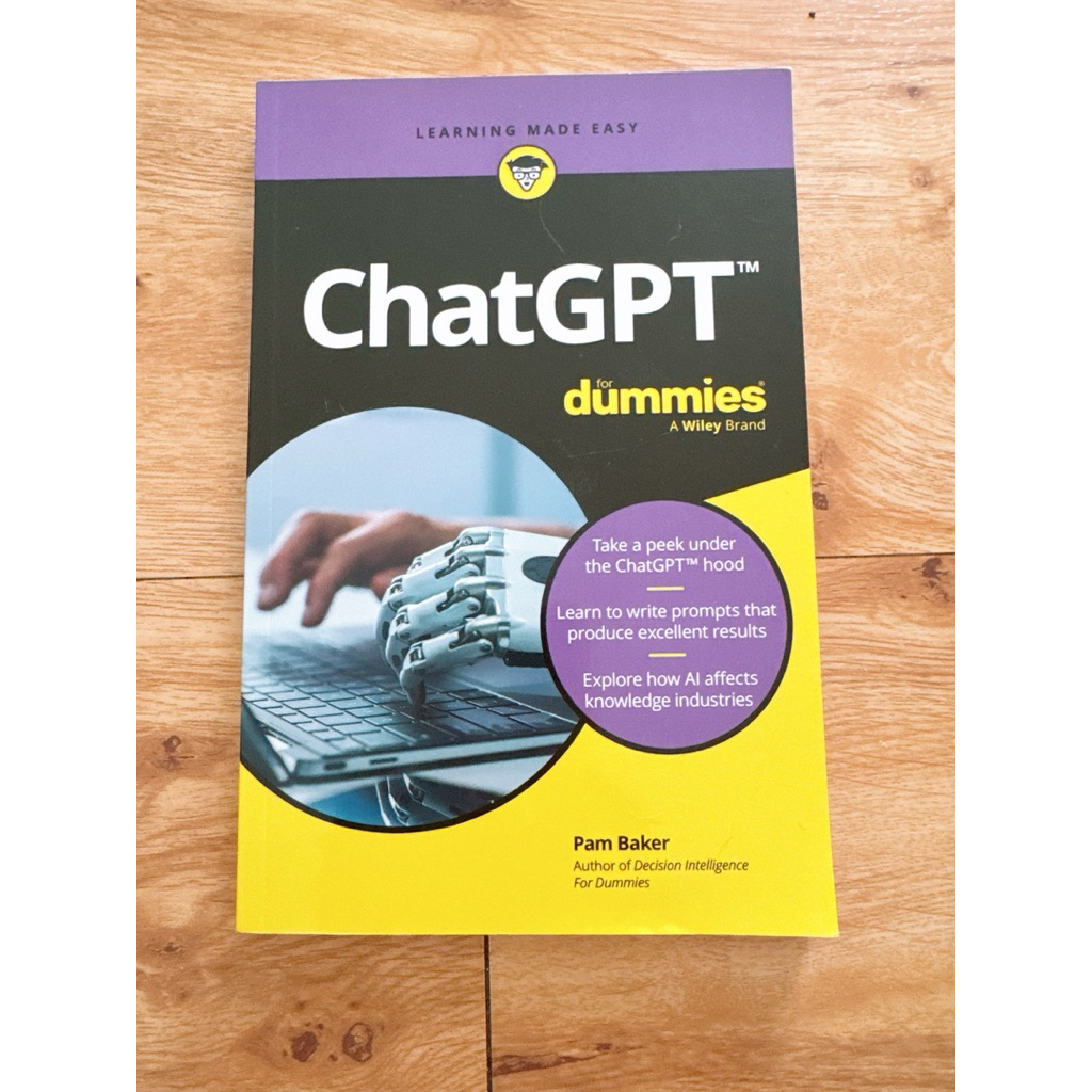 หนังสือ Chatgpt for dummies