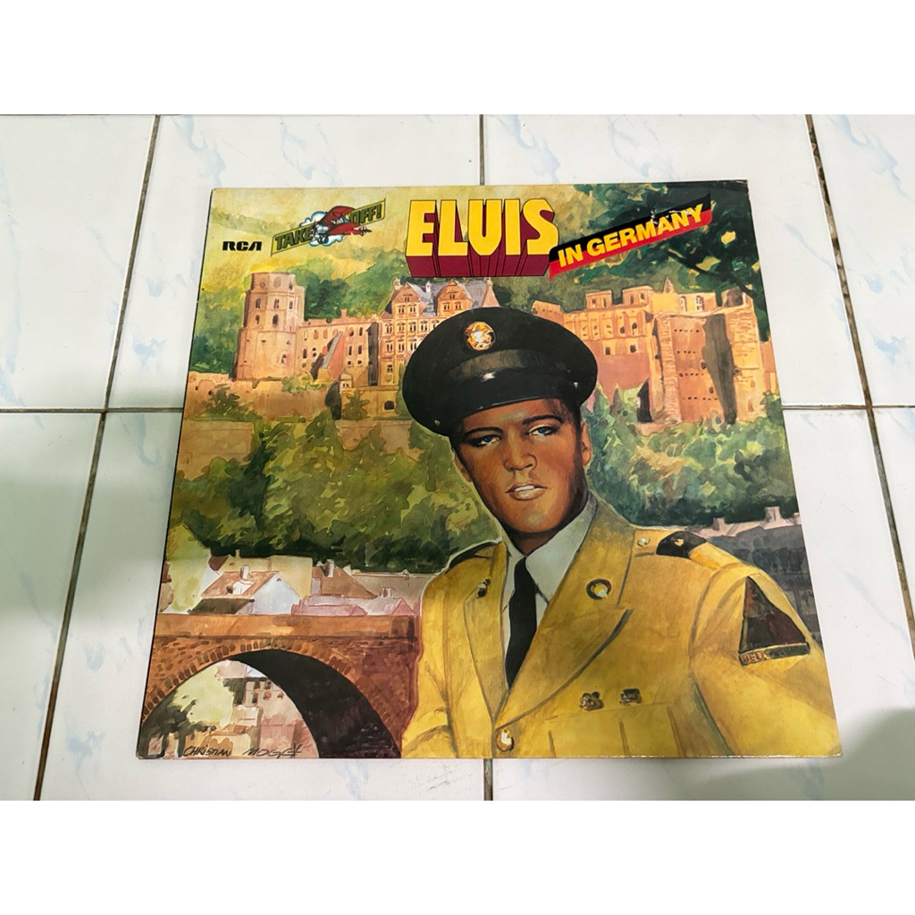 แผ่นเสียง : ELVIS - IN GERMANY.