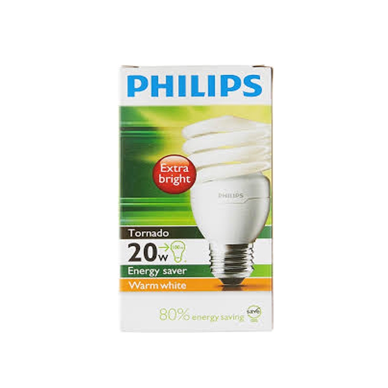 PHILIPS TND 20W E27 WW(วอมไวท์)