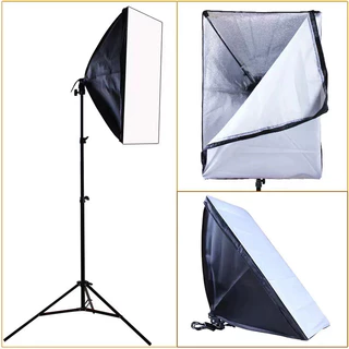 KAIY 300W LED softbox Lighting 50x70cm กล่องไฟ ไฟสตูดิโอ Studio ฉากถ่ายรูป ไฟส่องภาพสำหรับผู้สร้างเนื้อหา ไฟส่องภาพอุณห