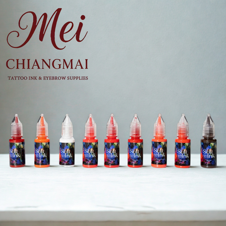 เม็ดสี Soft Ink by Master Mai Tuyet Ha สำหรับสักปาก มีหลายเฉดสี