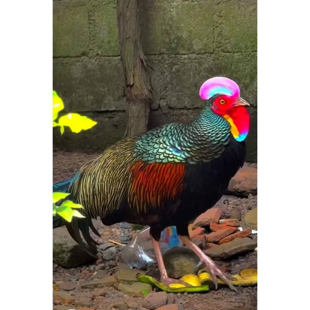 ไข่เชื้อไก่ป่า7สีไก่ป่ามาเลลูกเชื้อแท้