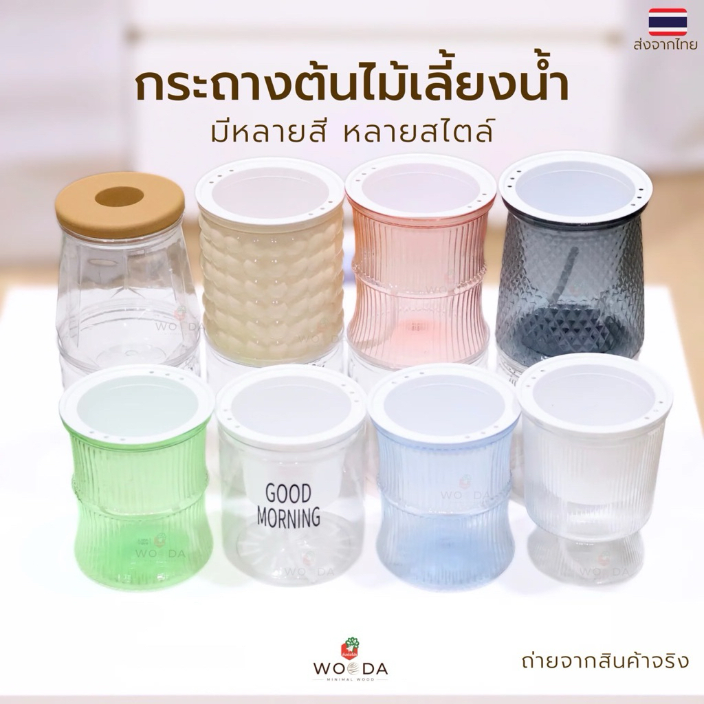 กระถางพลาสติกรดน้ำอัตโนมัติ ส่งจากไทย