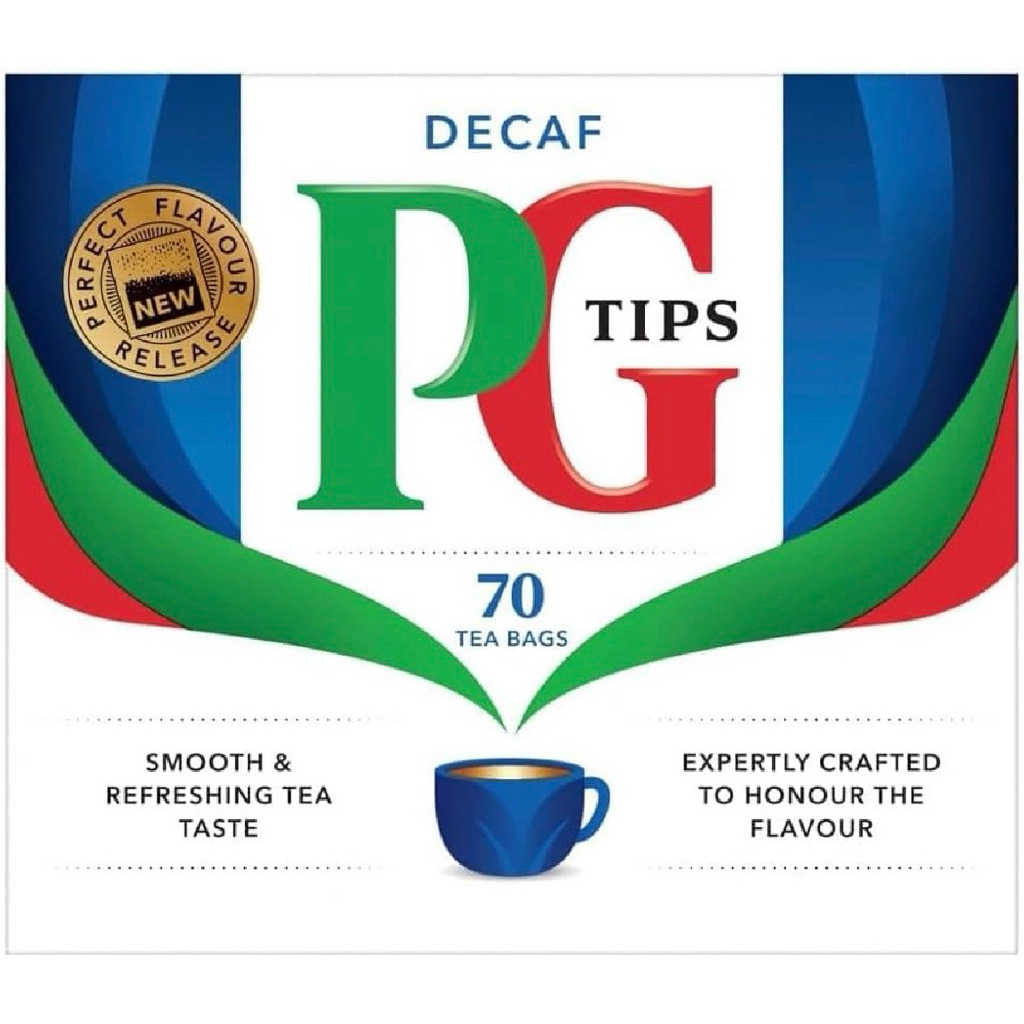 PG Tips Decaf 70 Teabags/Original 40 Tea Bags 116g ชาดำชนิดซอง ตราพีจี ทิปส์ ราคาถูก Shopee Lazada