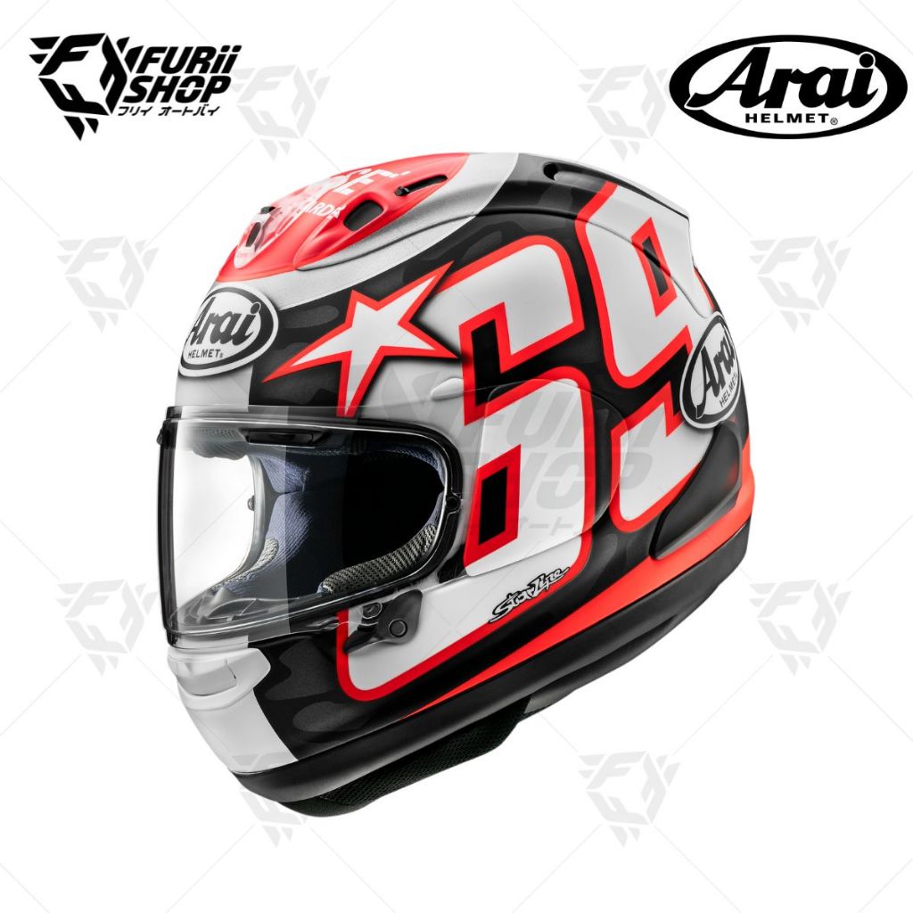 หมวกกันน็อค Arai RX-7V EVO NICKY RESET หมวกกันน็อคแท้ศูนย์ไทย
