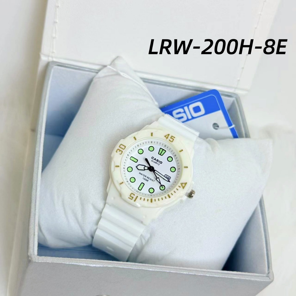 🍎CASIประกัน 1 ปี🍎 LRW200H-8E-4B2-7B-7E2-1B  นาฬิากาข้อมือเด็ก นาฬิกาสปอร์ต กันน้ำได้ casI10Standard 