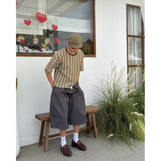 [ พร้อมส่ง ] กางเกงขาสามส่วน Haru Wide Pants ทรงสวย ผ้าหนานุ่มกัน UV
