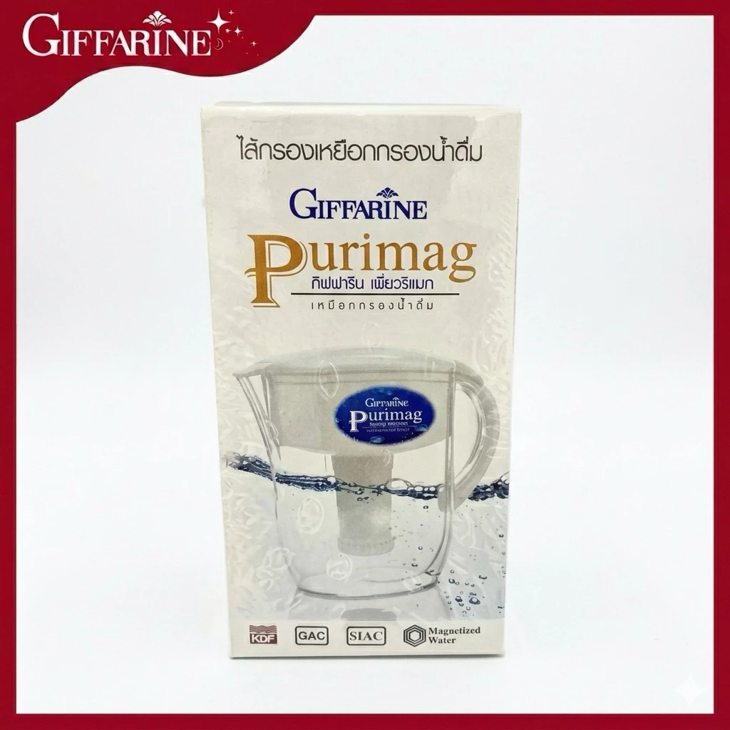 ชุดไส้กรอง สำหรับเหยือกกรองน้ำ กิฟฟารีน เพียวริแมก อายุการใช้งาน 6 เดือน หรือ 1,000 ลิตร