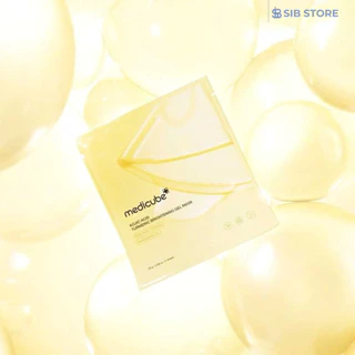 MEDICUBE Kojic Acid Turmeric Brightening Gel Mask มาสก์เจลขมิ้น โคจิก แอซิด ผิวกระจ่างใส ลดจุดด่างดำ [SIB.SEO]