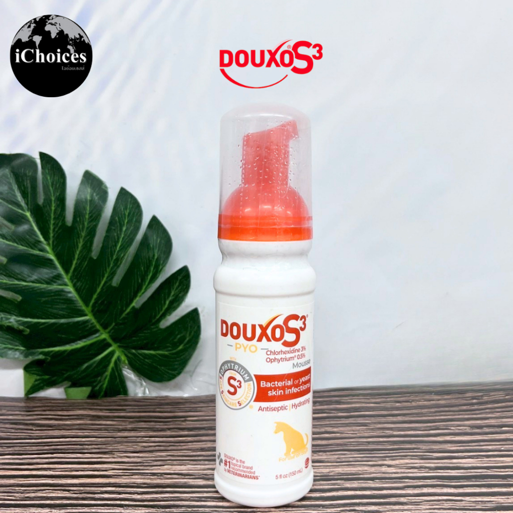 [Douxo] Dog Skin Care Mousse Waterless Formula 150ml แชมพู สำหรับสุนัข เนื้อมูส ไม่ต้องล้างออก