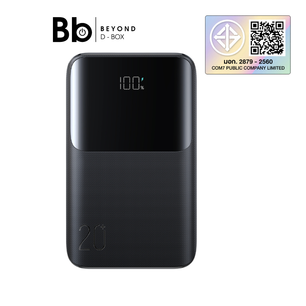 พาวเวอร์แบงค์ JOYROOM 20,000 mAh Star Series Mini 22.5W JR-QP192mini Black (CCC) by BB Beyond D-Box