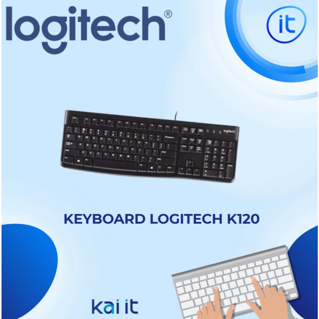 คีย์บอร์ด KEYBOARD LOGITECH K120 มีสาย