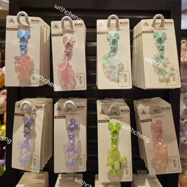 พร้อมส่ง พวงกุญแจ ติดหลังโทรศัพท์ Duffy & Friends จาก Hong Kong Disneyland | Phone Charm Disney สุดน่ารัก