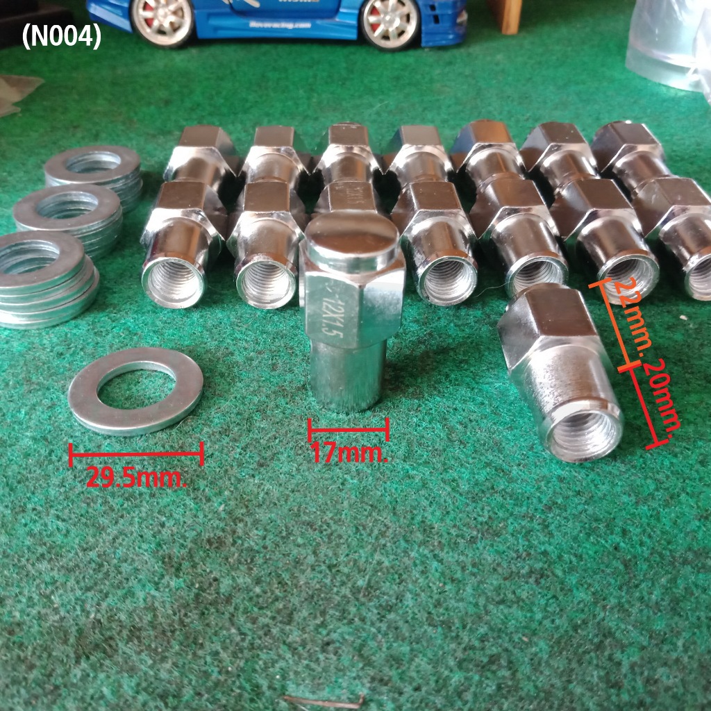 (N004) น๊อตล้อ สำหรับ ล้อ SPEED STAR MK-I II III หรือ ล้อรุ่นอื่นๆ