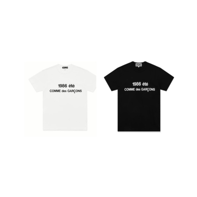 เสื้อยืด CDG 1986 COMME des GARCONS T-SHIRT ของแท้