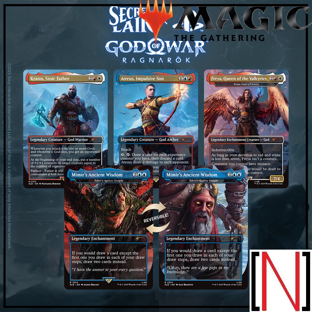 [MTG] Secret Lair x God of War: Norse Non-Foil Edition [ภาษาอังกฤษ]