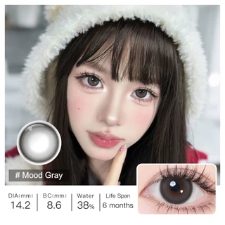 Magister & Realcon คอนแทคเลนส์ 14.2MM MOOD NIGHT ชุด Contact Lens Mood Brown / Mood Gray ของแท้ เลนส์นิ่ม สวยปังมาก