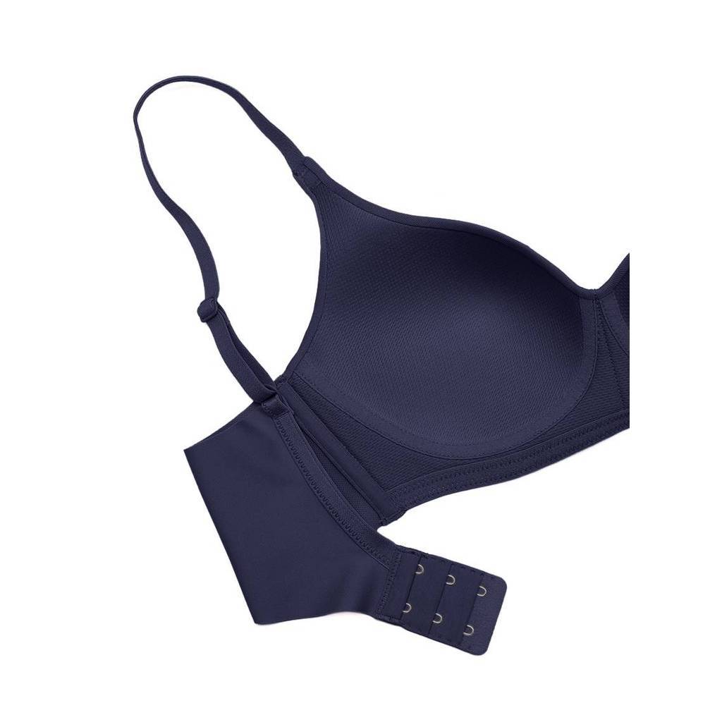 Sabina (Set 2 ชิ้น) Perfect Bra Level 1 เสื้อชั้นใน ไร้ตะเข็บ ไร้โครง รหัส SBXD7204BD - สีน้ำเงินเข้ม — صورة 4