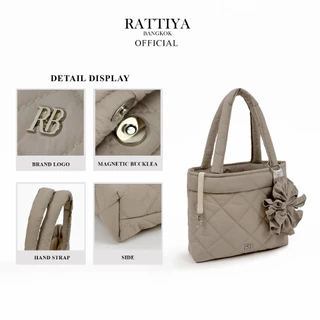 [RATTIYA BANGKOK] Small Chouchou Bag / 5 colors กระเป๋านุ่มนิ่ม น้ำหนักเบา ผ้ากันน้ำ ทรงสวย