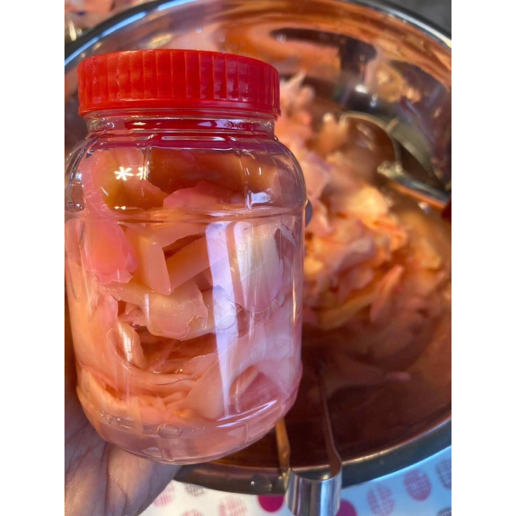 ขิงดองรสเด็ดเปรี้ยวหวานกำลังดี