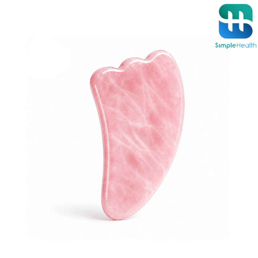 Simplecare หินกัวซา กัวซานวดหน้า หินกัวซาหยก Gua sha กระชับรูขุมขน ลดริ้วรอย