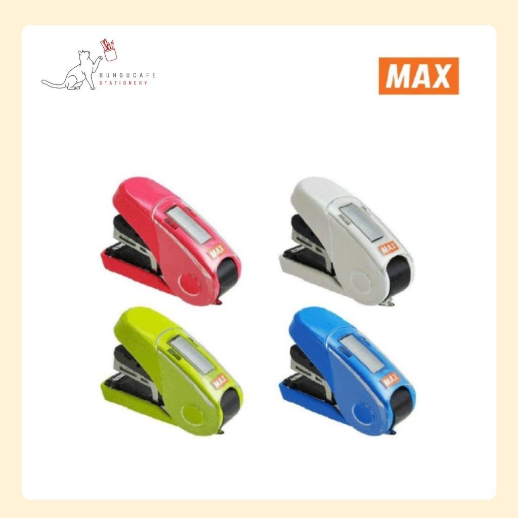 Max Sakuri Flat HD-10FL3K │ เครื่องเย็บกระดาษแบบหนีบ / Max Sacriflat HD-10FL3K │ Clip Stapler Stapler