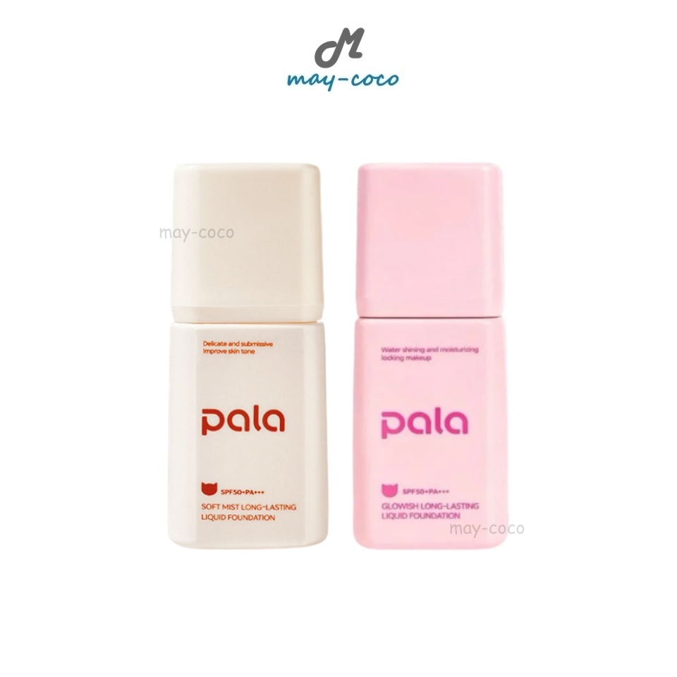 ถูก/แท้/มีไลฟ์ รองพื้น PALA Long-Lasting Liquid Foundation SPF50+ PA+++ รองพื้นพาลา ผิวเนียน บางเบา ชุ่มชื้น