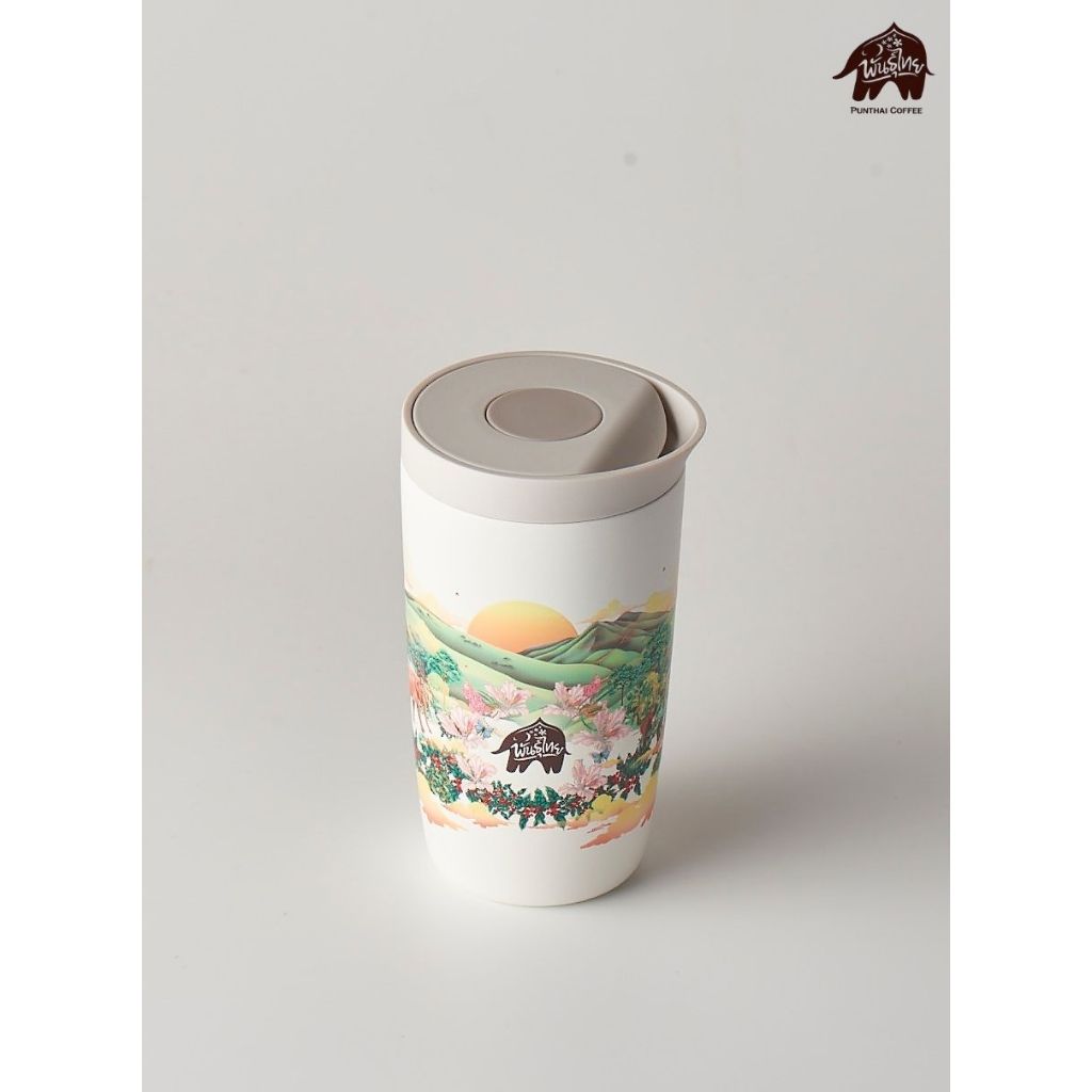 เเก้วNaanแก้วน้ำเก็บอุณหภูมิร้อน- เย็น ความจุ 350 ml