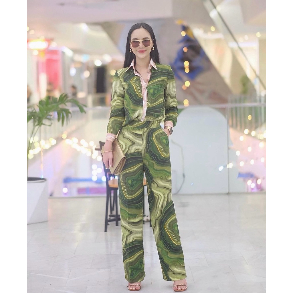 ❤️พร้อมส่ง❤️ ส่งต่อ 20 October Brand ชุดเซ็ตงานแบรนด์ ig 🌹⭐️ Sz.[M]