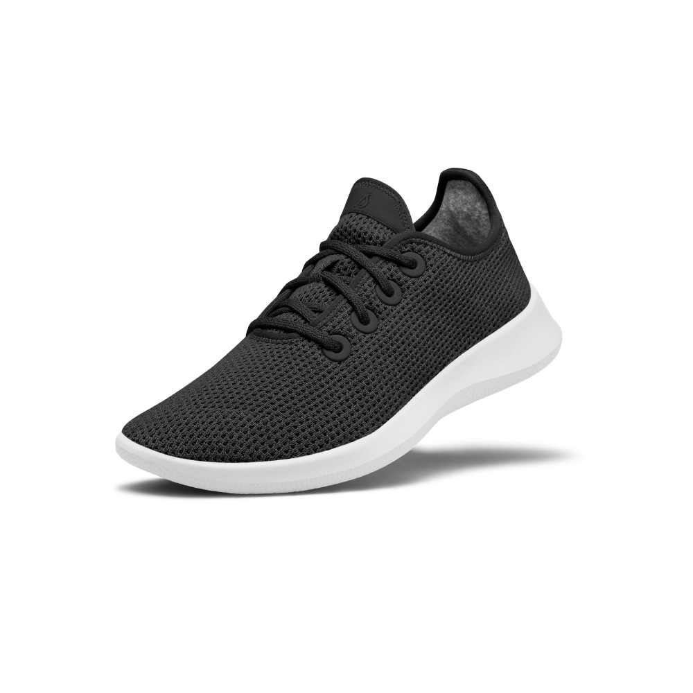 Allbirds حذاء رجالي Tree Runner — أسود — صورة 2