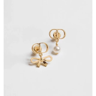(D176) ต่างหู D Mini Bow [มาใหม่ชนช้อป!] สวยตาแตก ดีเทลน่ารัก สวยตรงปก 100% ไม่ต้องลุ้น♡