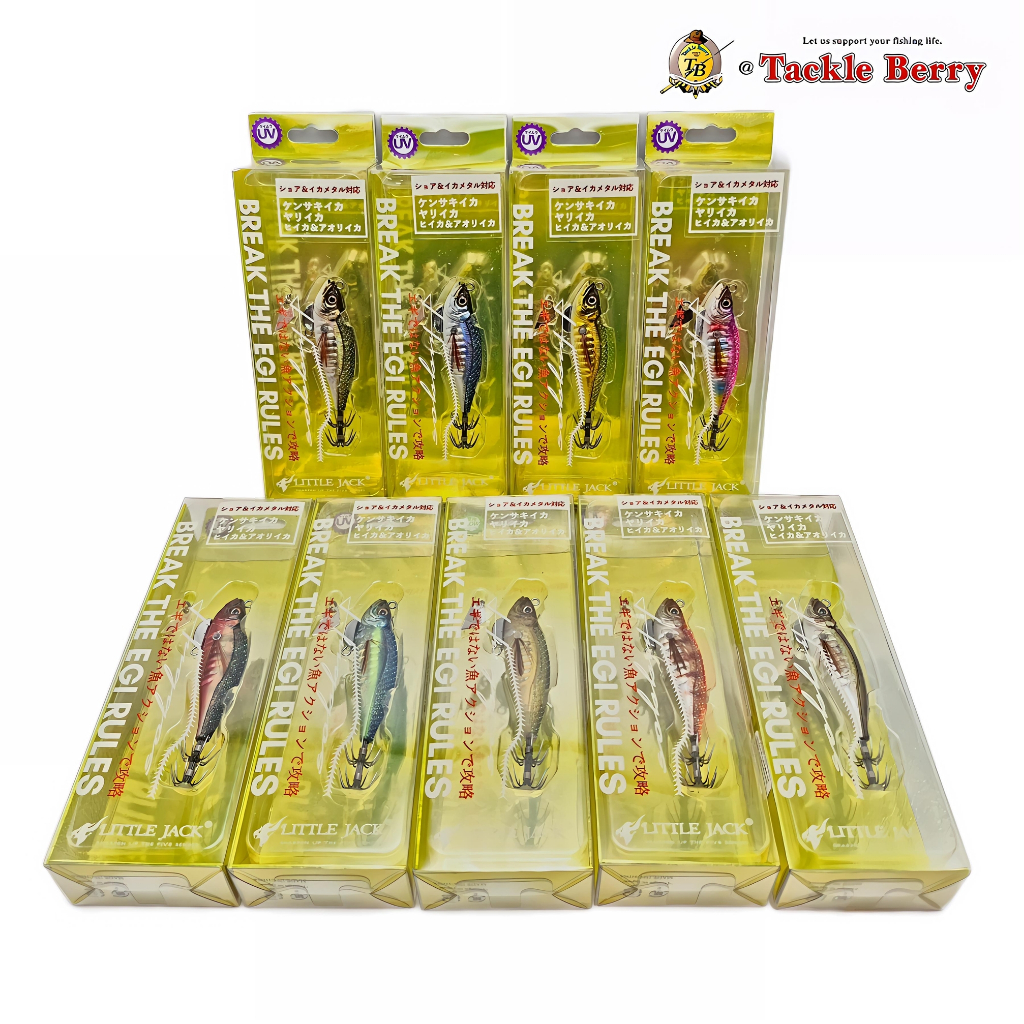 LITTLE JACK  BREAK THE EGI RULES 55 mm.  6 g. / โยตกหมึกญี่ปุ่นแท้ 100%