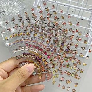 พร้อมส่งจากไทย! สติกเกอร์ติดเล็บจิ๋ว สติกเกอร์ลายนูน สติกเกอร์ 5D ลายการ์ตูน สติกเกอร์ตกแต่ง ติดโทรศัพท์ติดสิ่งของน่ารัก