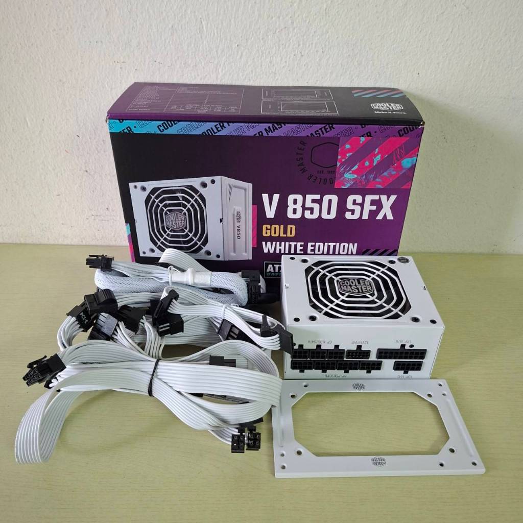 [สินค้ามือสอง] COOLER MASTER V SFX GOLD 850W ATX 3.1 WHITE EDITION