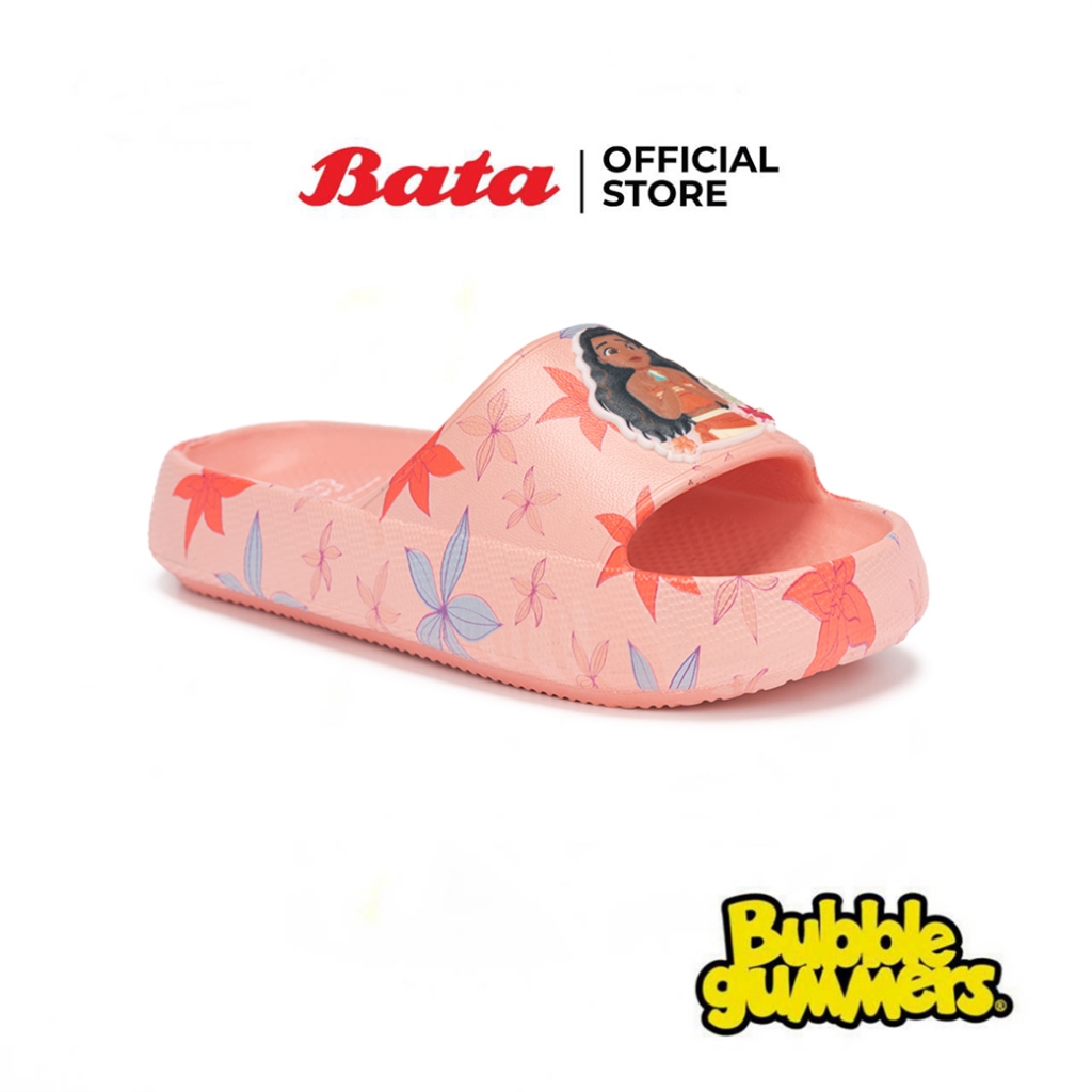 Bata บาจา BBG รองเท้าแตะแบบสวม ลายเจ้าหญิงโมอาน่า สำหรับเด็กผู้หญิง รุ่น GODFREY_G126 สีชมพู 3515363