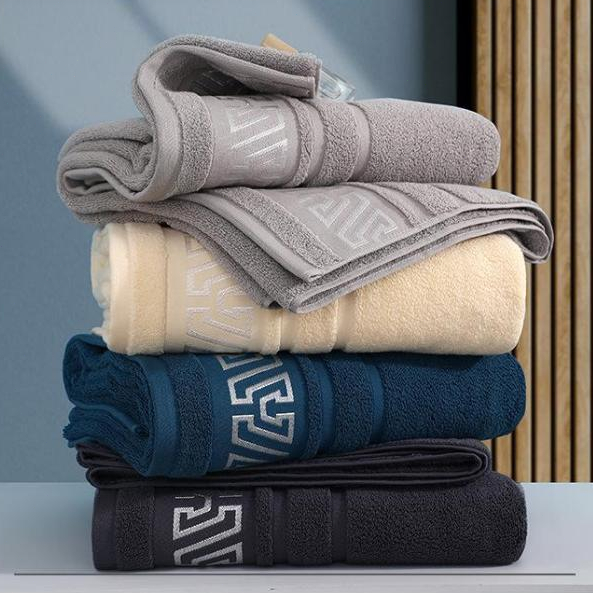 Lunora ผ้าขนหนูอาบน้ำ บรรจุแยกชิ้น Cotton100% หนานุ่ม ขนฟู ซับน้ำดีเยี่ยม ไม่ระคายผิว เช็ดหน้าเช็ดผม
